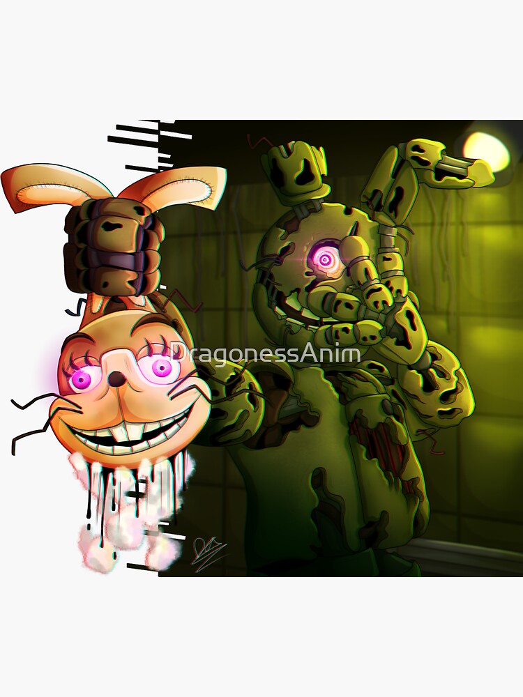 Springtrap and Souls Greeting Card for Sale by Zegodzilla
