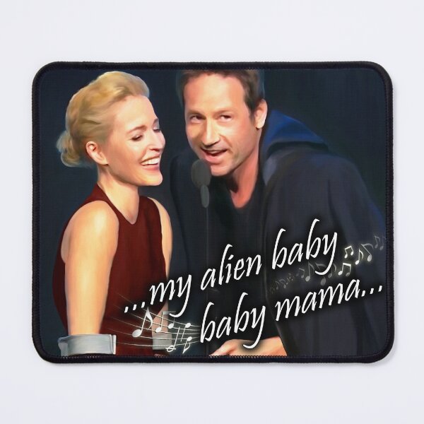 Item preview, My alien baby baby mama painting with text designed and sold by altaircolin.