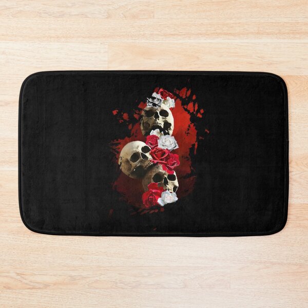 Item preview, mexican skull day of dead flower designed and sold by angelusdark.