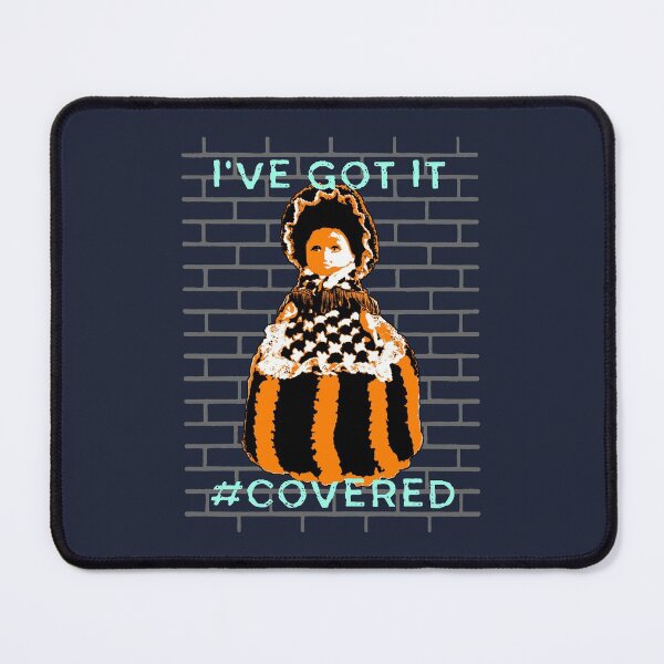 Item preview, I've Got It Covered - Kitsch Made Cool Toilet Roll Doll Cloakroom Bathroom Pun designed and sold by TimespunThreads.