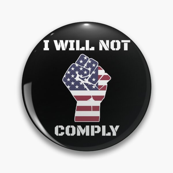 Item preview, I Will Not Comply Resist No Mandates Medical Freedom Liberty Tee designed and sold by TexasMerch.