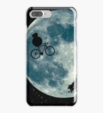 BB8 e.t. cycling moon iPhone 7 Plus Case