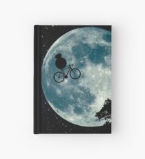 BB8 e.t. cycling moon Hardcover Journal