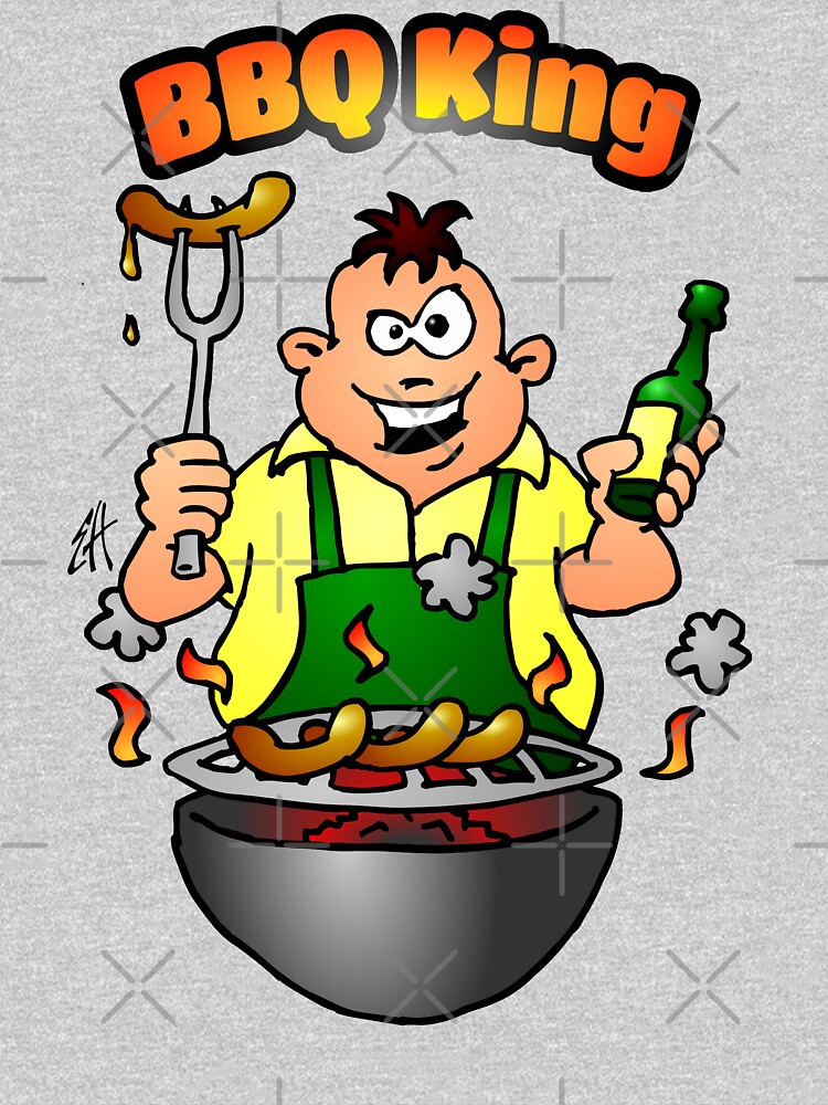 bbq king tshirt