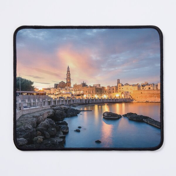 Item preview, Monopoli, Italy at sunset designed and sold by mitzobs.