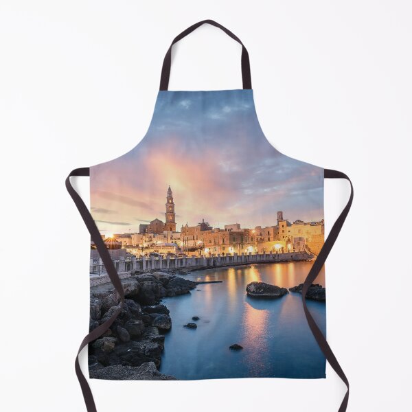 Item preview, Monopoli, Italy at sunset designed and sold by mitzobs.