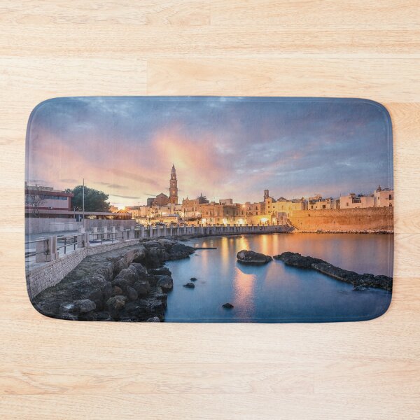 Item preview, Monopoli, Italy at sunset designed and sold by mitzobs.