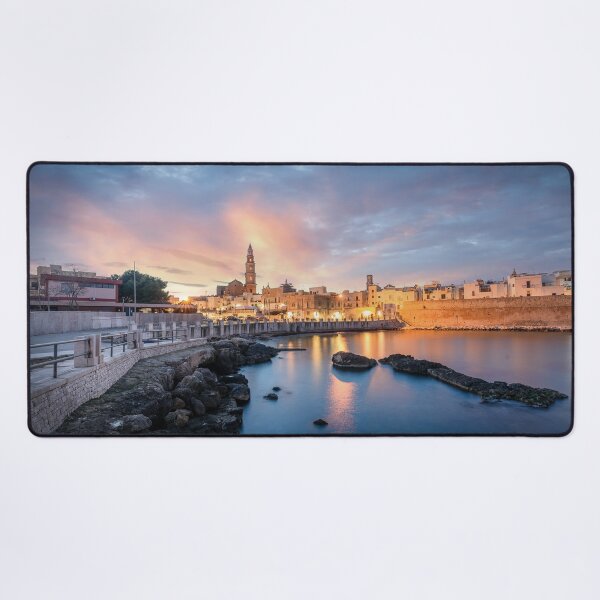Item preview, Monopoli, Italy at sunset designed and sold by mitzobs.
