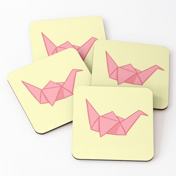 Item preview, Origami crane pink designed and sold by AkakoAi.