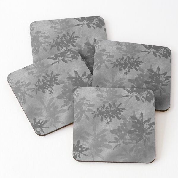 Item preview, Grey leaves designed and sold by Obsidianmuse.