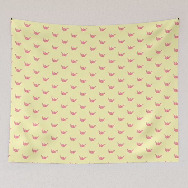 Item preview, Origami crane pink designed and sold by AkakoAi.