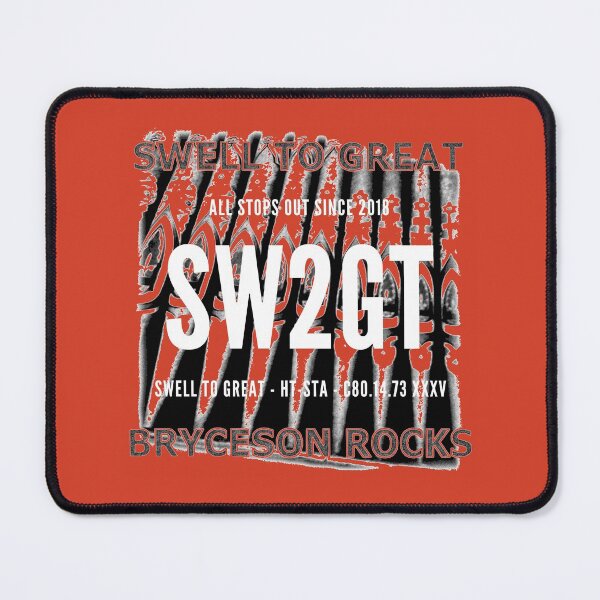 Item preview, Swell to Great (Bryceson Rocks) - Church Organ Pipes, Cool Organist Gift designed and sold by TimespunThreads.