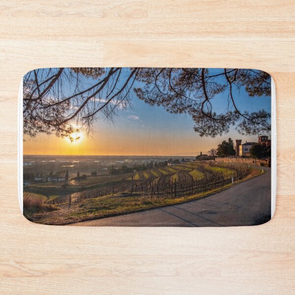 Item preview, Winter sunset in the vineyards of Collio Friulano designed and sold by zakaz86.