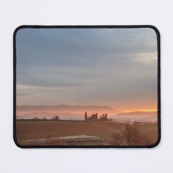 Item preview, Cold misty morning in the vineyards of Italy designed and sold by zakaz86.