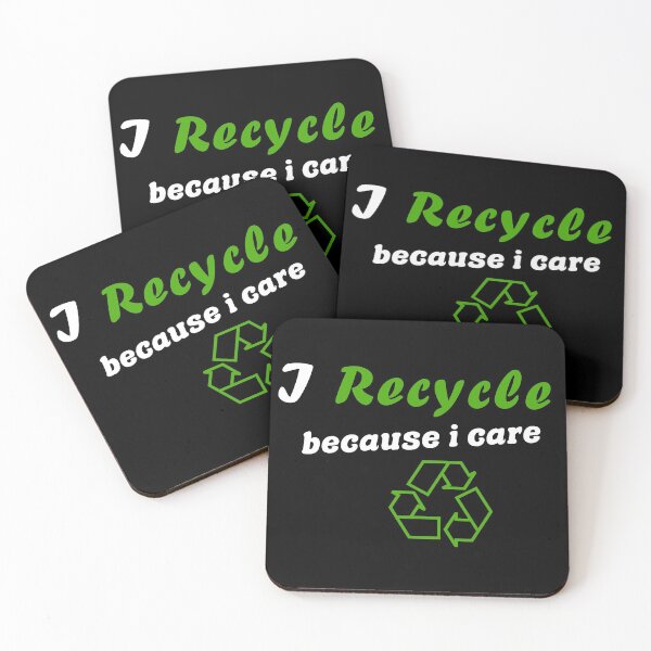 Item preview, I Recycle Because I Care designed and sold by Color-Sparkle.