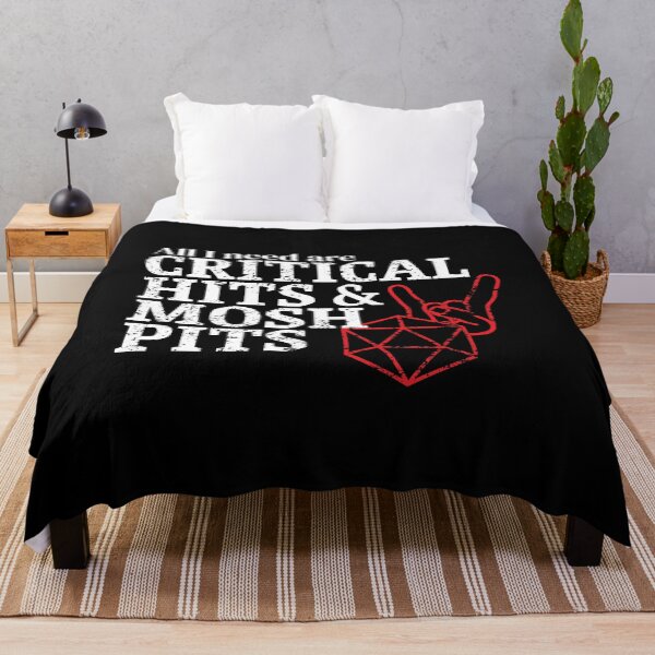 Item preview, DnD Critical Hits and Heavy Metal Mosh Pits designed and sold by DnlDesigns.