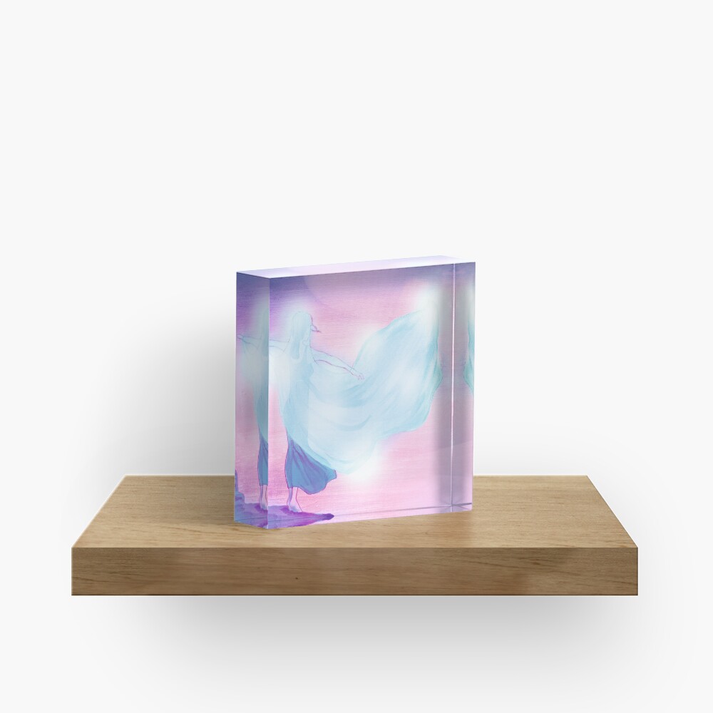 Light mantle Acrylic Block