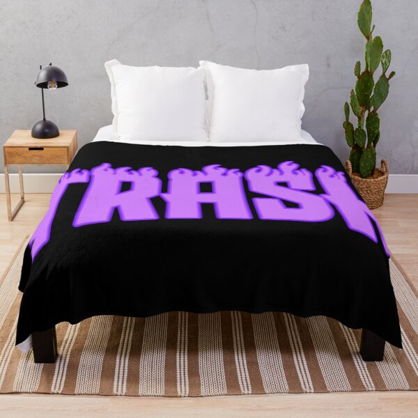 Item preview, Trash - Purple skater logo parody designed and sold by TheLykosApparel.