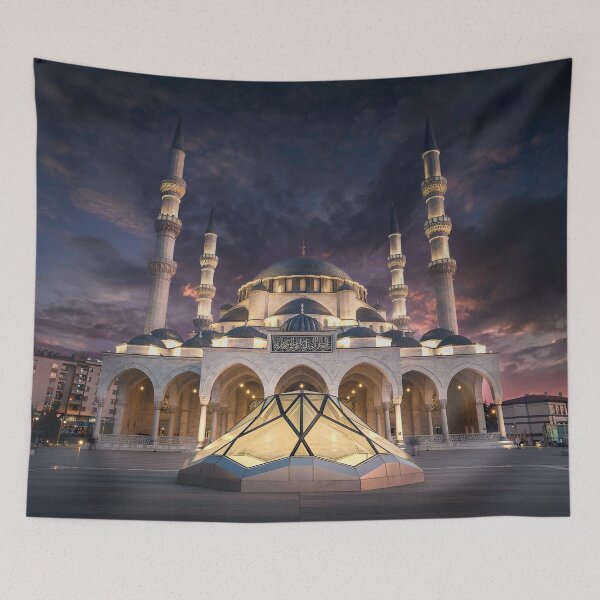 Item preview, Melike Hatun Mosque in Ankara, Turkey designed and sold by mitzobs.