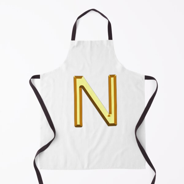 Item preview, Gold Alphabet N designed and sold by If-Art.
