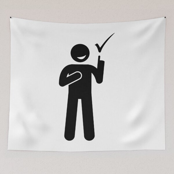 Item preview, Righteous Person Stickman - Black Version designed and sold by Stickman--.