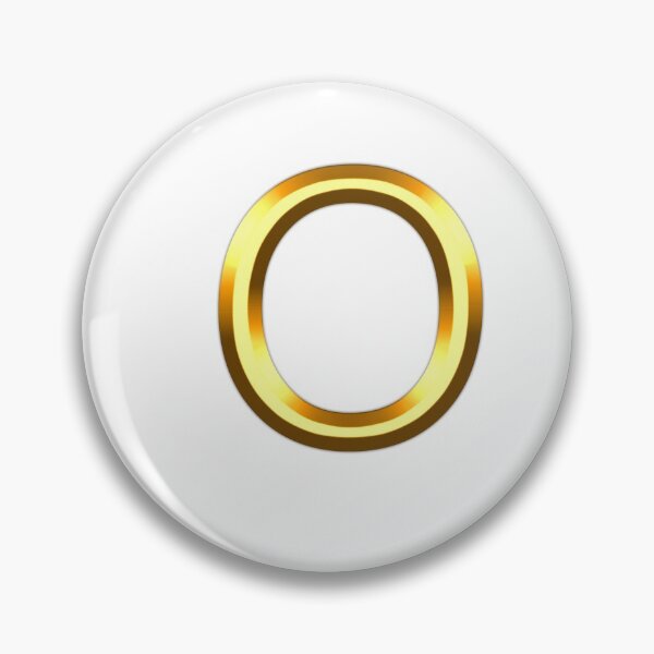 Aperçu de l'œuvre Alphabet d'or O créée et vendue par If-Art.