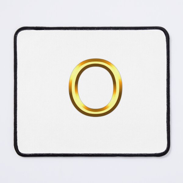 Item preview, Gold Alphabet O designed and sold by If-Art.