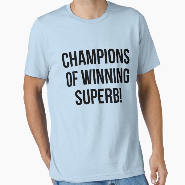 Vista previa del artículo con la obra «¡CAMPEONES DE GANAR SUPERB! b [Roufxis - RB]», diseñado y vendido por RoufXis.
