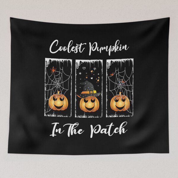 Item preview, Coolest Pumpkin in the Patch || Funny Pumpkin Halloween Design designed and sold by BlackTulips.