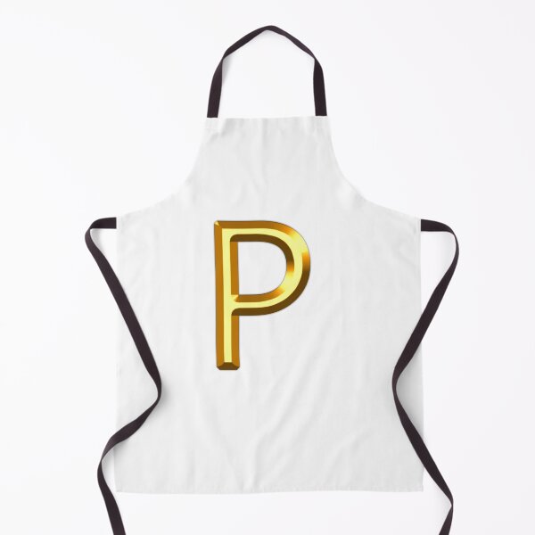Item preview, Gold Alphabet P designed and sold by If-Art.