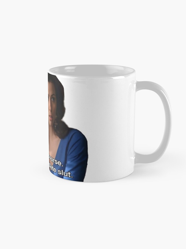 Sl*t For Coffee Glass Mug