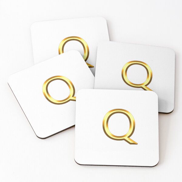 Item preview, Gold Alphabet Q designed and sold by If-Art.