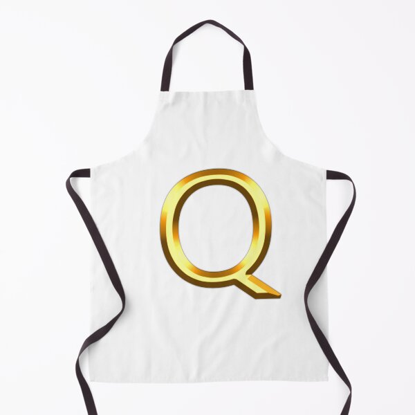 Item preview, Gold Alphabet Q designed and sold by If-Art.