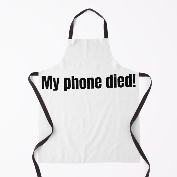 Item preview, My Phone Died - White Lie Tried designed and sold by Sonatablue.