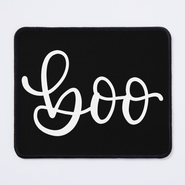 Item preview, Boo - Script in White designed and sold by eaprice19.