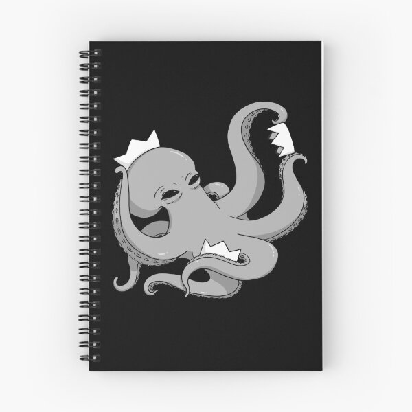 Item preview, Octopus with crowns designed and sold by atakji.