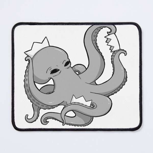Item preview, Octopus with crowns designed and sold by atakji.