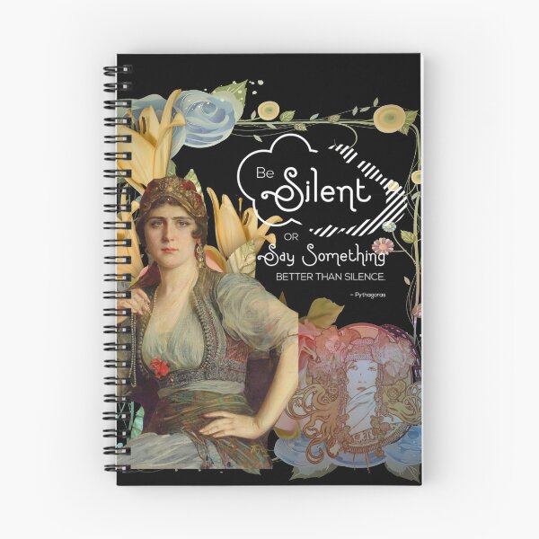 Item preview, BE SILENT designed and sold by Lisa Marie Mercer.