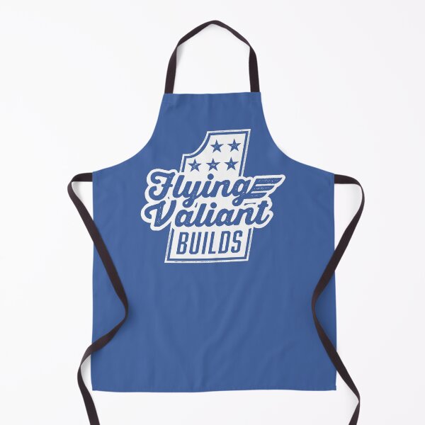 Item preview, Flying Valiant Builds - (Stunt Style - White on Blue) designed and sold by Justin Ellis.