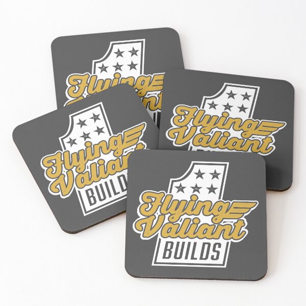 Item preview, Flying Valiant Builds - (Stunt Style - White & Gold on Asphalt) designed and sold by Justin Ellis.