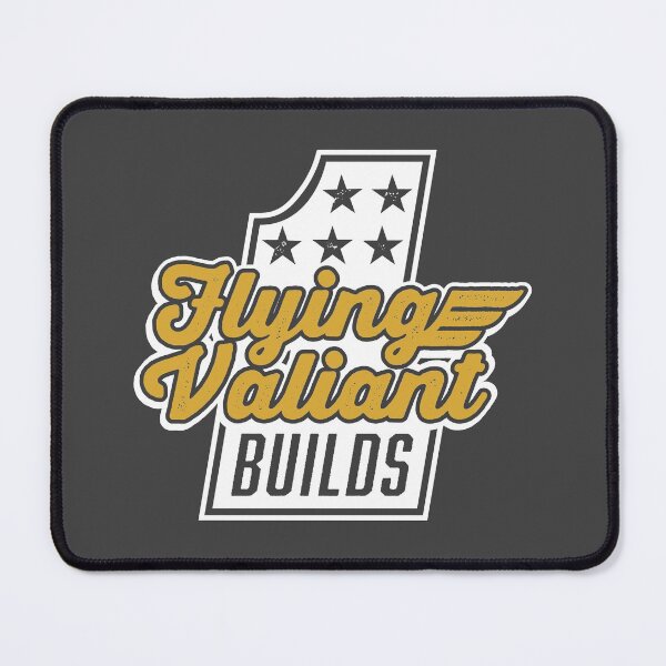 Item preview, Flying Valiant Builds - (Stunt Style - White & Gold on Asphalt) designed and sold by Justin Ellis.