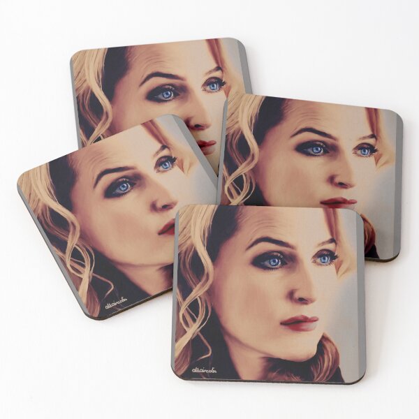Item preview, Gillian Anderson oil color painting  designed and sold by altaircolin.