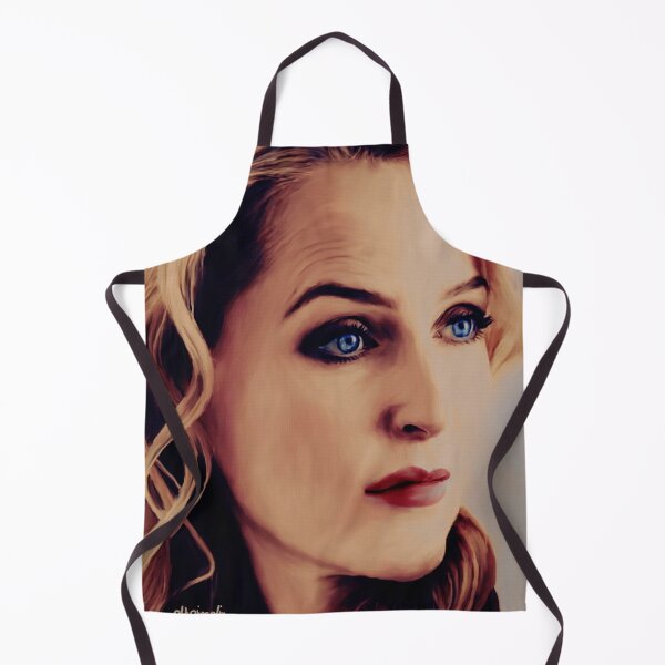 Item preview, Gillian Anderson oil color painting designed and sold by altaircolin.