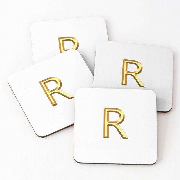 Item preview, Gold Alphabet R designed and sold by If-Art.