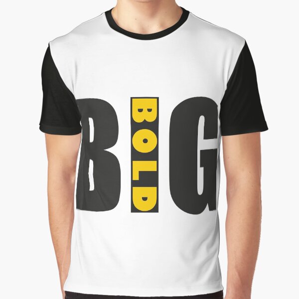 Big Bold Graphic T-Shirt