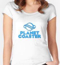 Planet Coaster Fitted Scoop T-Shirt