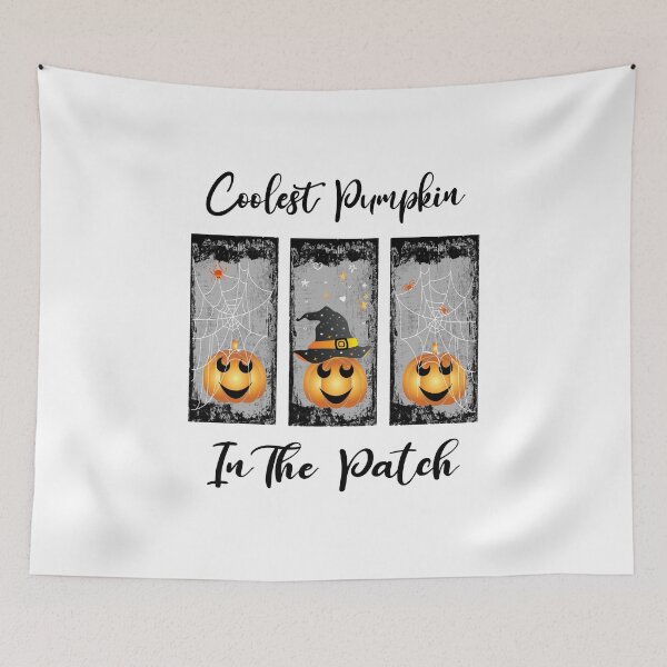 Item preview, Coolest Pumpkin in the Patch || Funny Pumpkin Halloween Design designed and sold by BlackTulips.