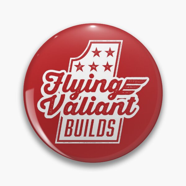 Item preview, Flying Valiant Builds - (Stunt Style - White on Red) designed and sold by Justin Ellis.