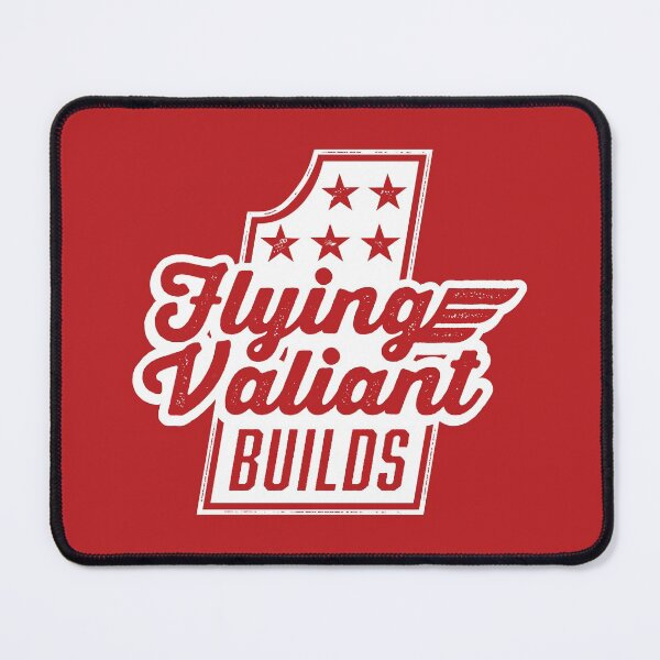 Item preview, Flying Valiant Builds - (Stunt Style - White on Red) designed and sold by Justin Ellis.