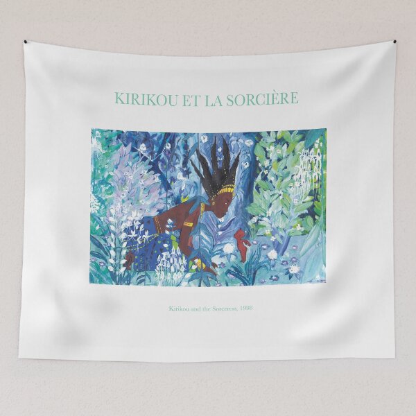 Item preview, Kirikou and the sorceres, african floral landscape designed and sold by FrostMintStudio.